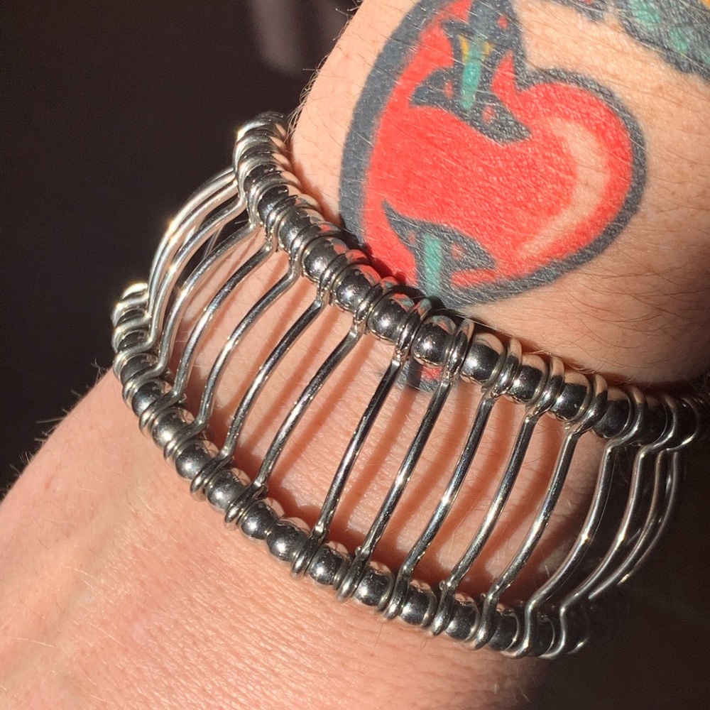 Chunky Steel Link Bracelet 90’s Vibes ✌🏻